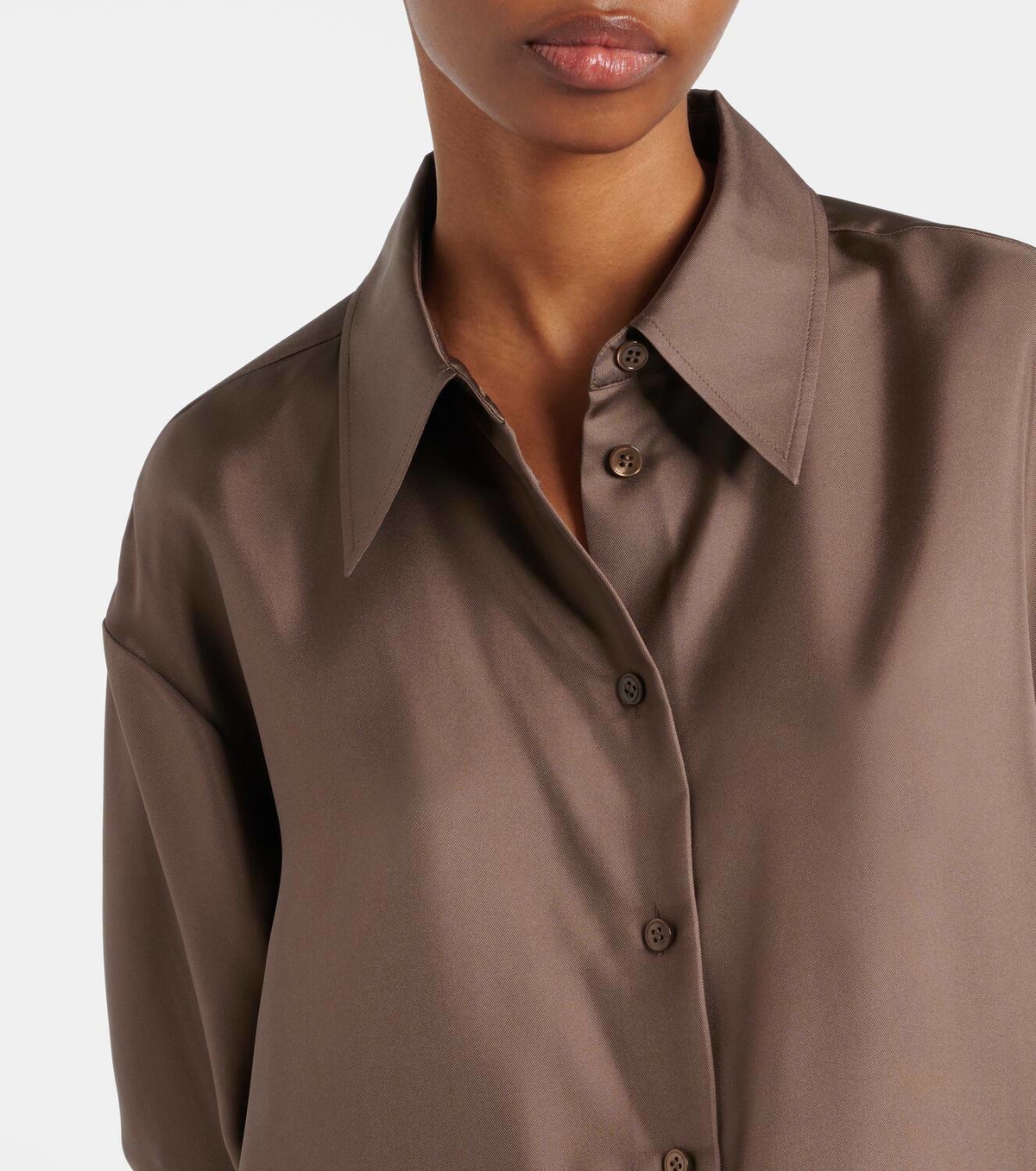 Rohe Beige Silk Dress Shirt main image 1