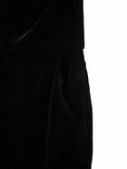 SAINT LAURENT - Viscose Blend Strapless Midi Dress