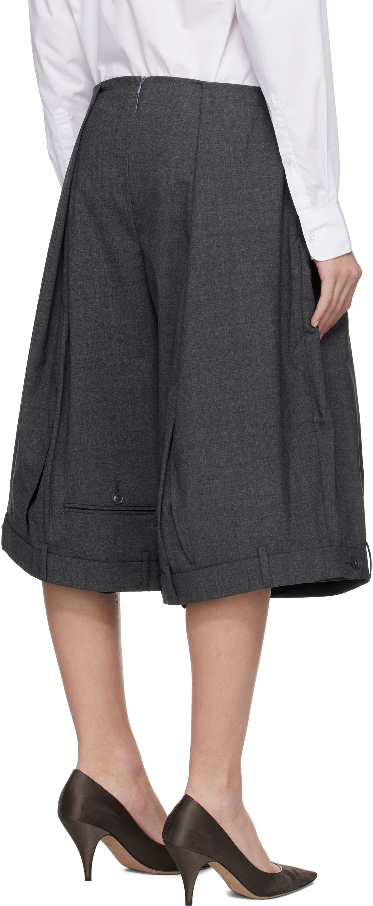 HODAKOVA Suit Wide Trouser Shorts