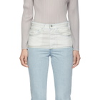 Kanghyuk Blue and Off-White Airbag Jeans