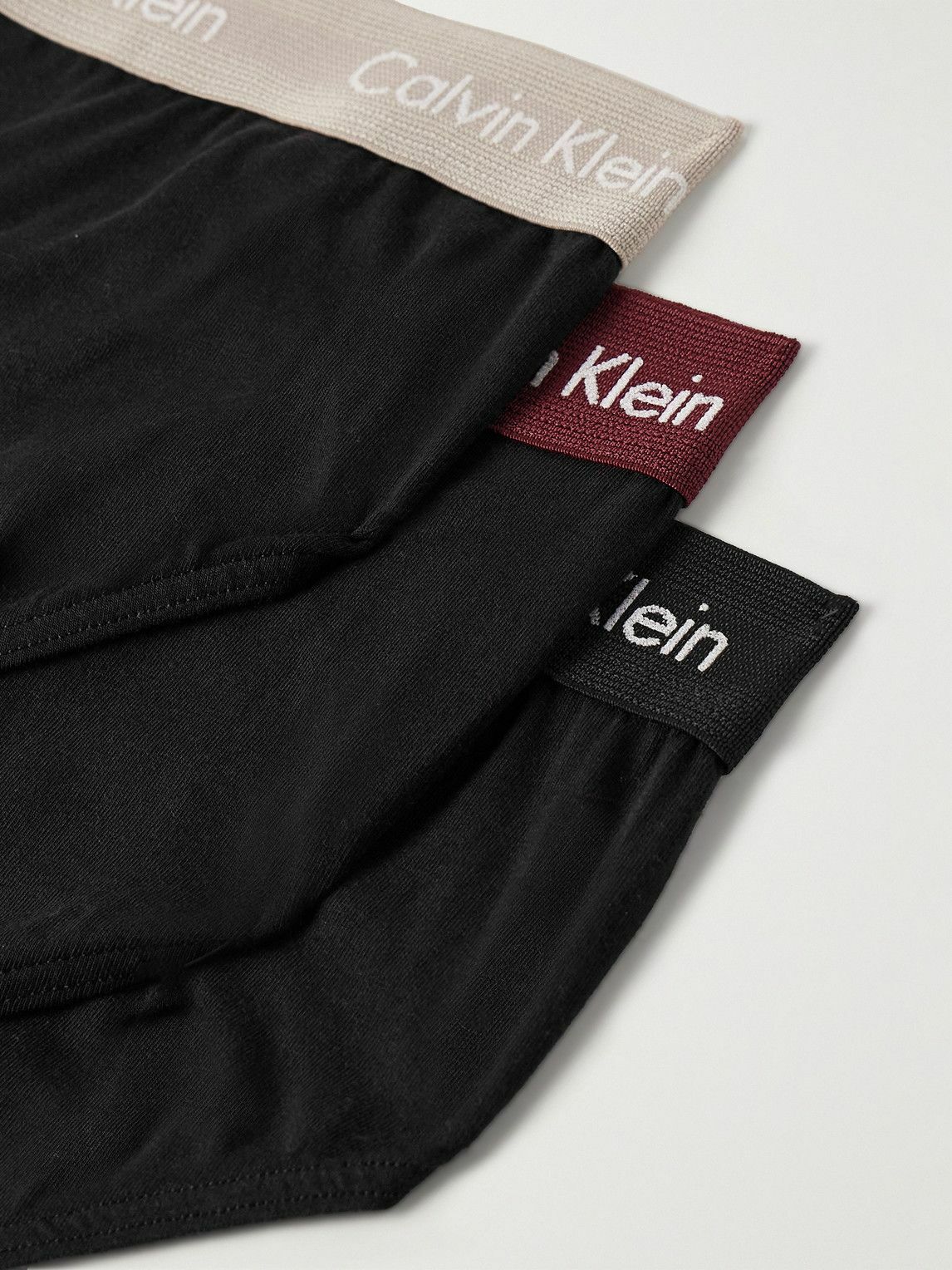 Calvin Klein Underwear Black Elastane Briefs