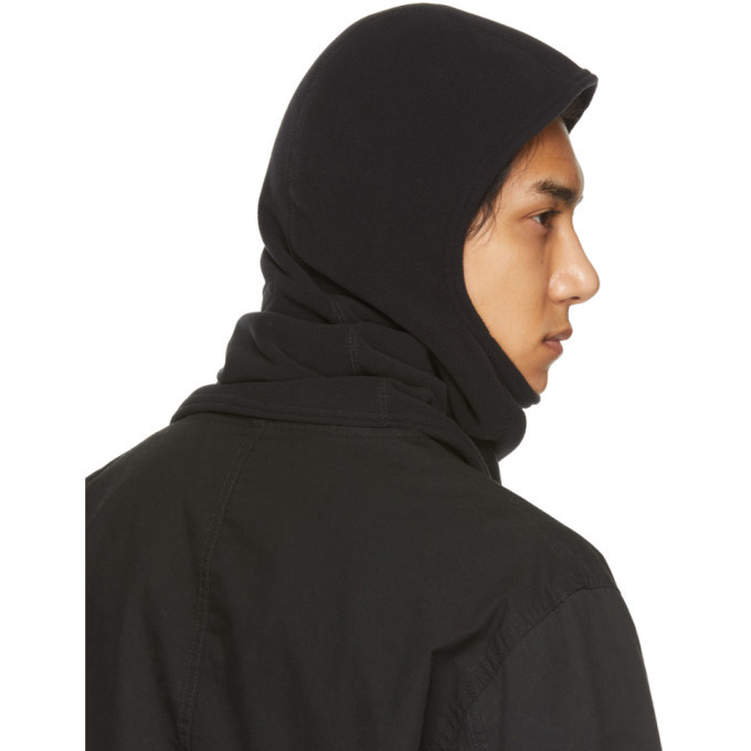 nonnative Black Hiker Hooded Neck Warmer Balaclava Nonnative