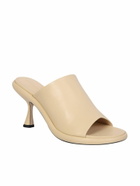 Wandler Beige June Platform Sandals