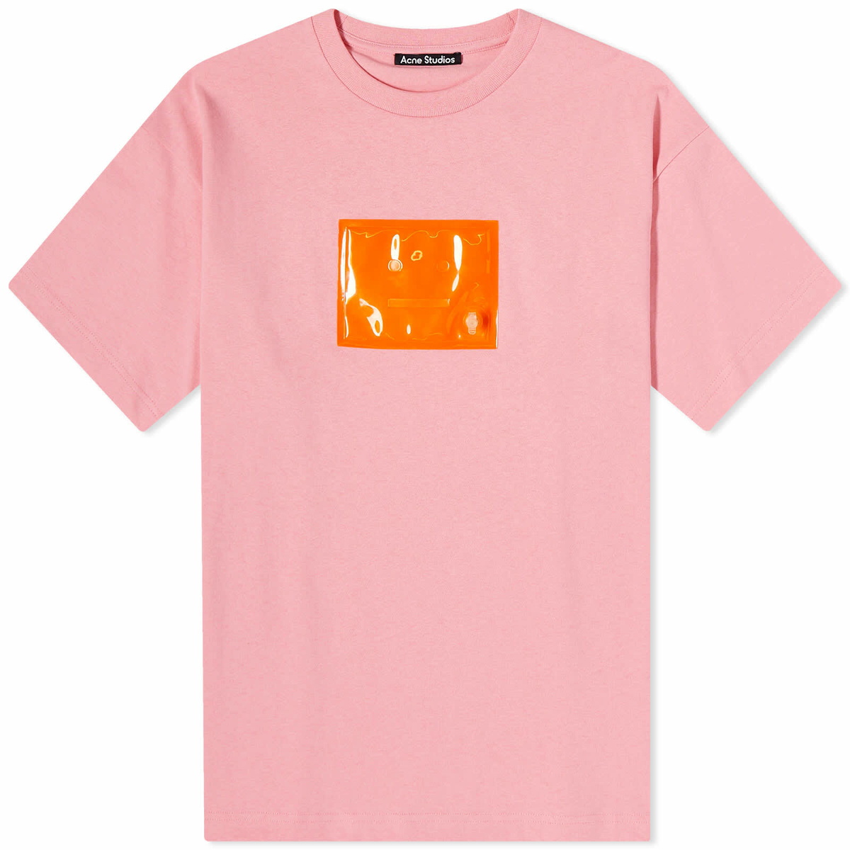 Acne Studios Exford Inflate T-Shirt in Bubblegum Pink Acne Studios