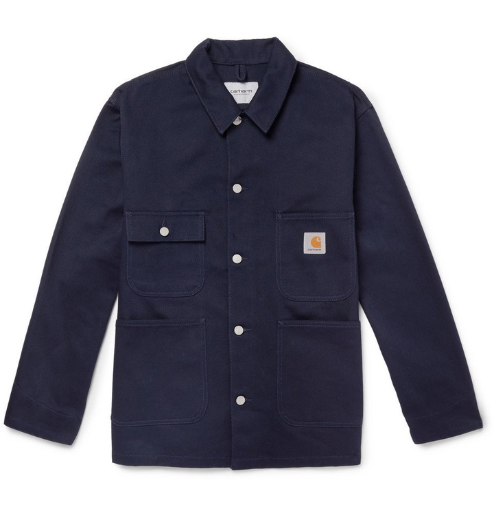 Photo: Carhartt WIP - OG Classic Chore Cotton-Canvas Jacket - Navy