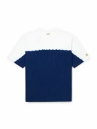 KAPITAL - Ice Fishing Printed Cotton-Jersey T-Shirt - Blue