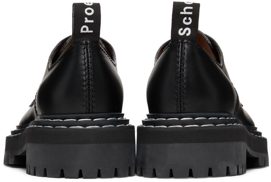 Proenza Schouler Black Lug Sole Oxfords Proenza Schouler