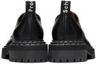 Proenza Schouler Black Lug Sole Oxfords