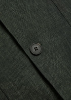 Sunspel Linen Blazer Dark Green