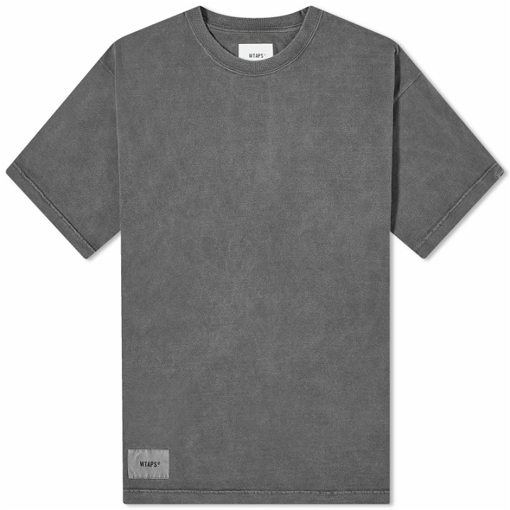 Photo: WTAPS Men's 02 Washed Crew Neck T-Shirt in Black
