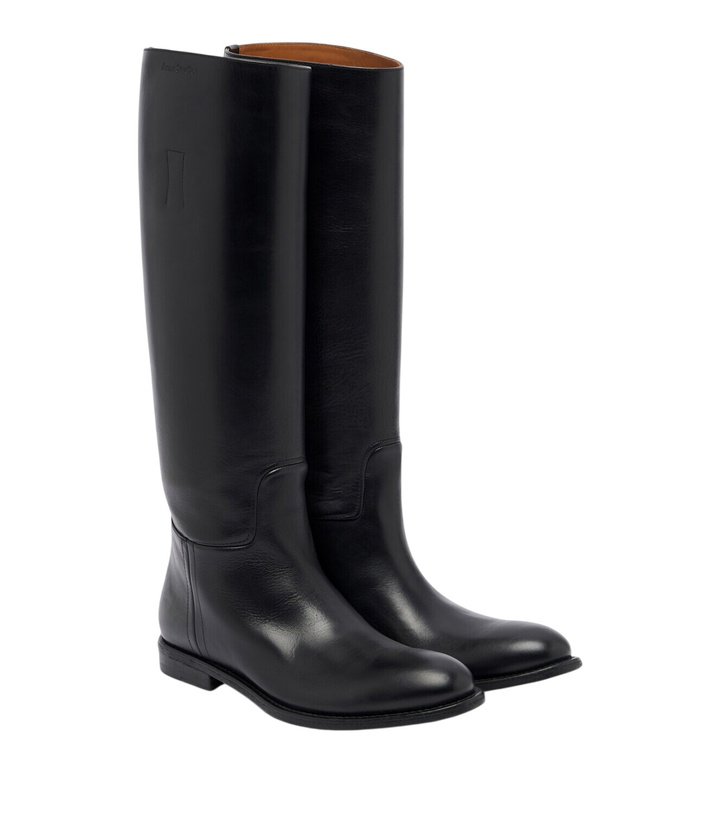 Photo: Acne Studios Leather knee-high boots