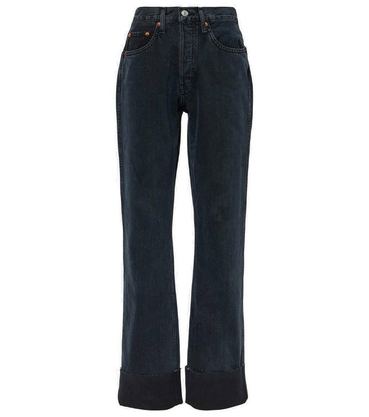 Photo: Re/Done High-rise straight jeans