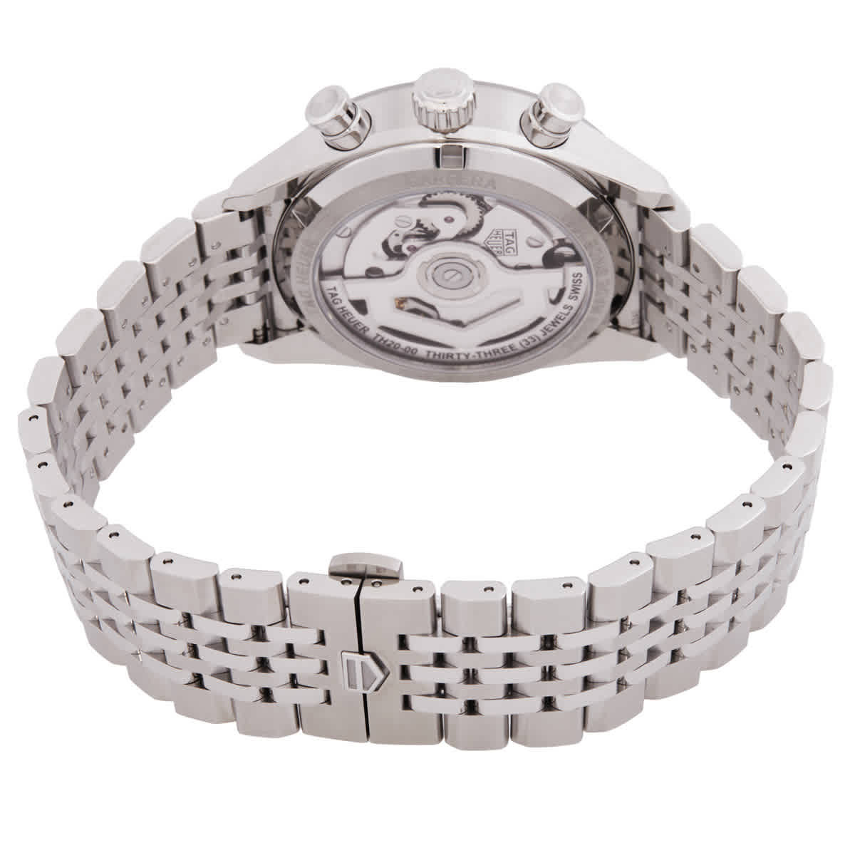Tag Heuer Carrera Chronograph Automatic Silver Dial Mens Watch CBS2216.BA0048
