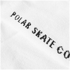 Polar Skate Co. Stripe Sock in White/Black/Red