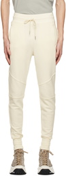 John Elliott Off-White Tapered Lounge Pants