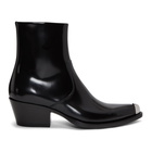 Calvin Klein 205W39NYC Black Tex-C Bis Boots