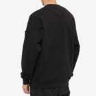 Stone Island Men's Ghost Crew Sweat in Black