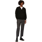 Comme des Garcons Homme Deux Black Lochaven Of Scotland Edition Raglan Cardigan