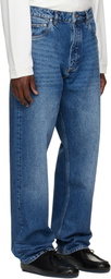 Studio Nicholson Blue Riso Straight Leg Jeans