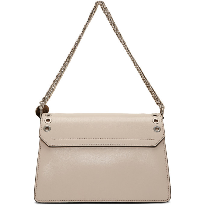 Givenchy White and Black Small GV3 Eyelet Bag Givenchy