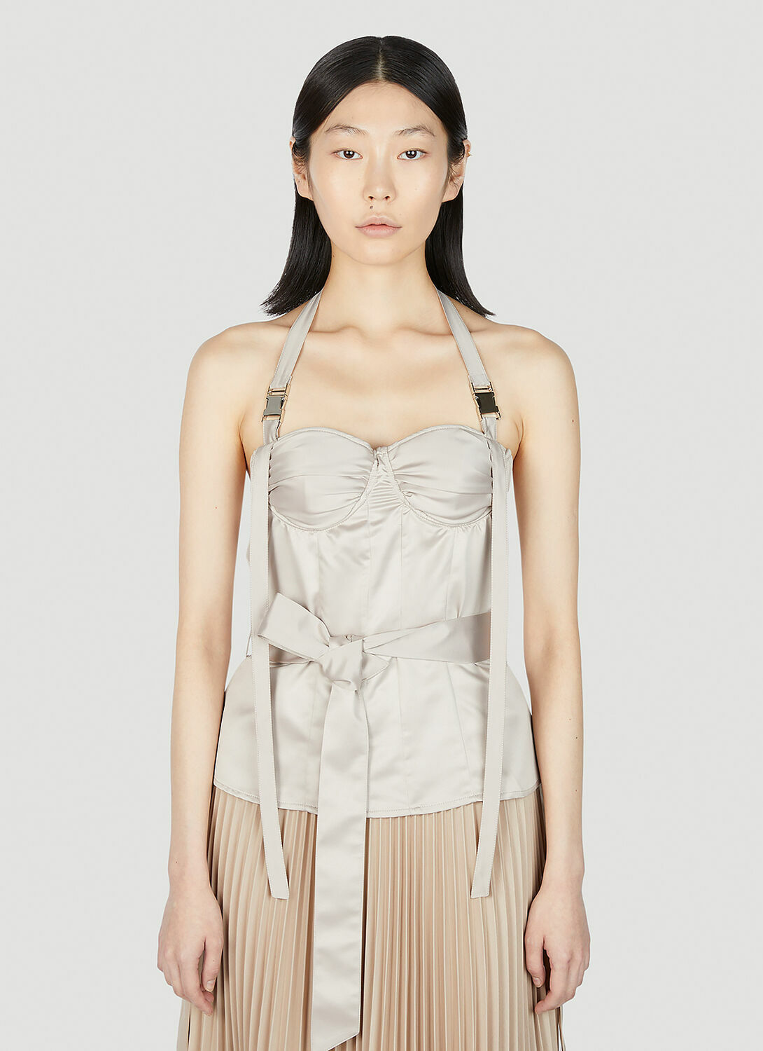 Rokh Halterneck Corset Top