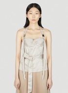 Rokh Halterneck Corset Top