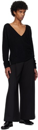 Fax Copy Express Black 'Hand In Front Pocket' Trousers