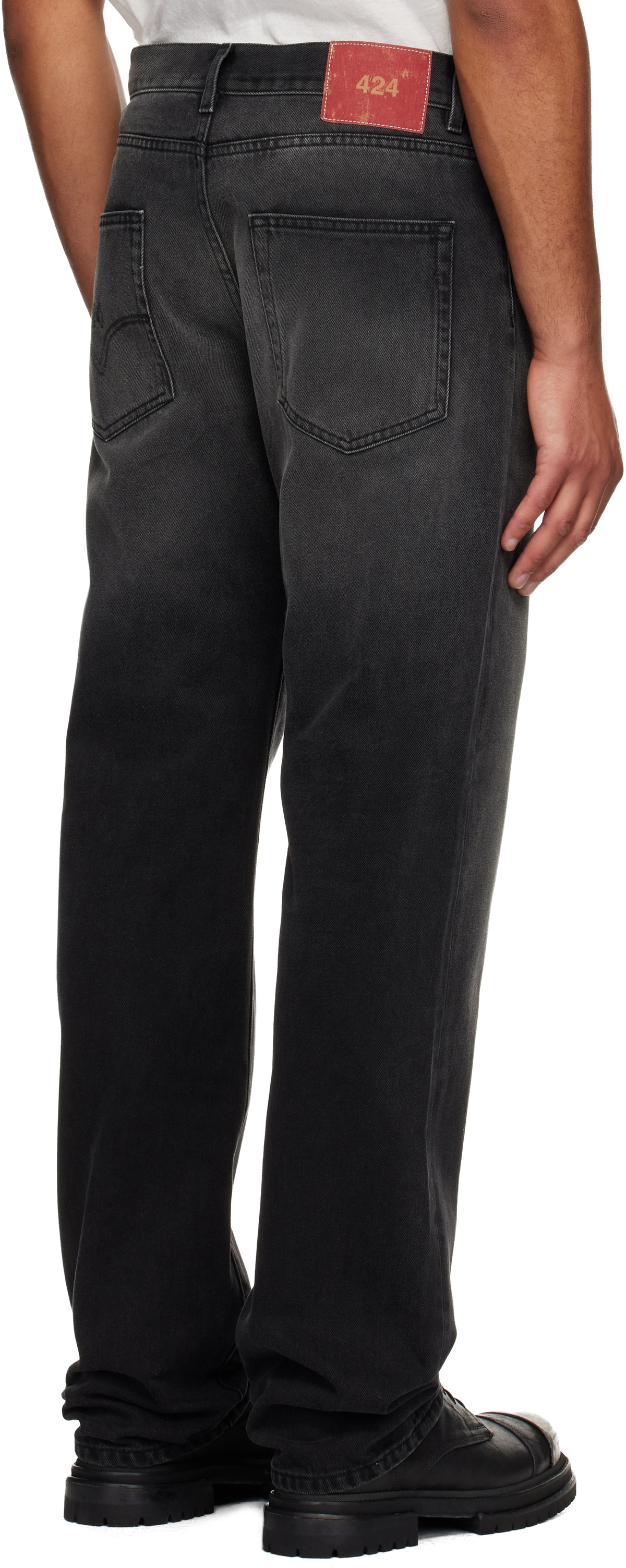 424 Black Collection Loose Fivepocket Jeans