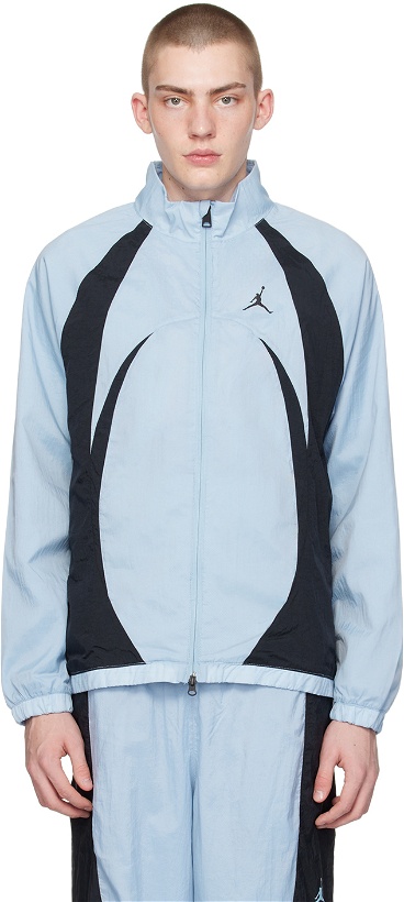 Photo: Nike Jordan Blue & Black Sport Jam Jacket