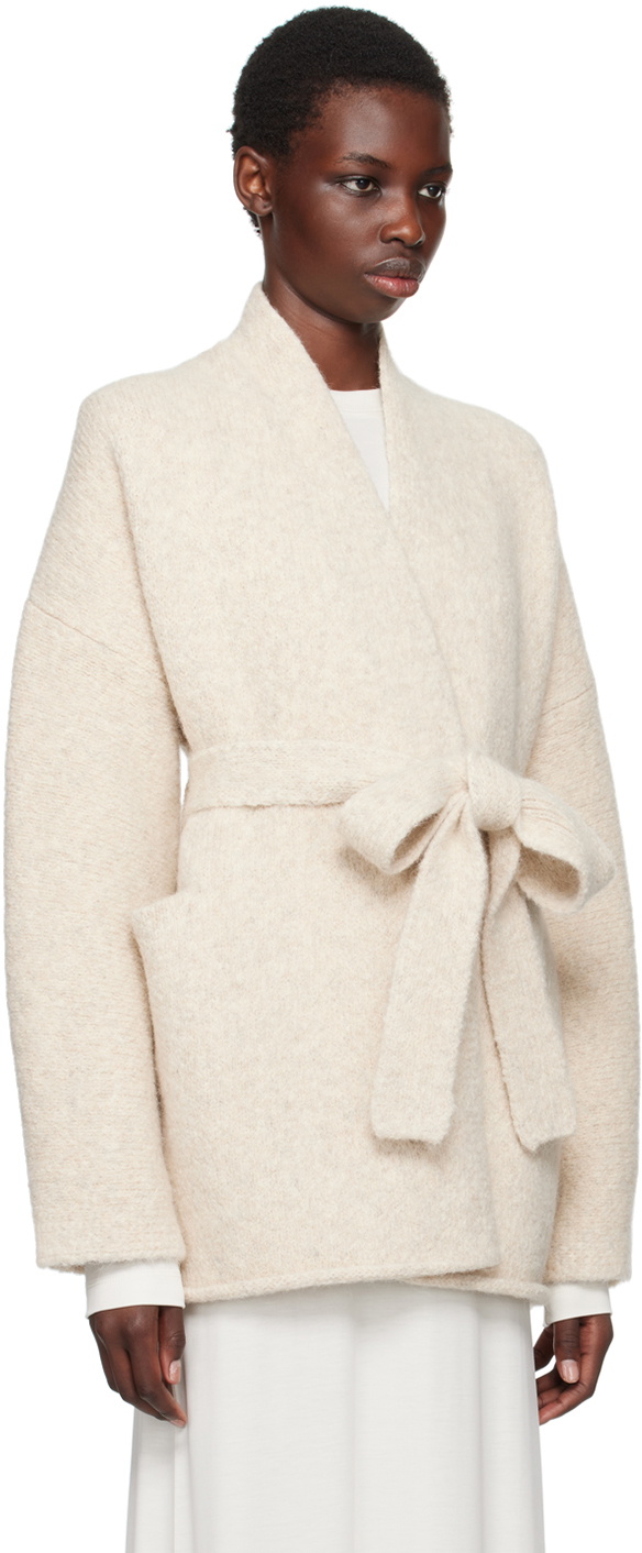 Lauren Manoogian Off-White Coto Cardigan Lauren Manoogian