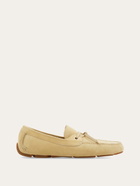 Ferragamo Mens Laced driver in Beige