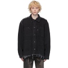 Ottolinger Black Denim Oversized Jacket