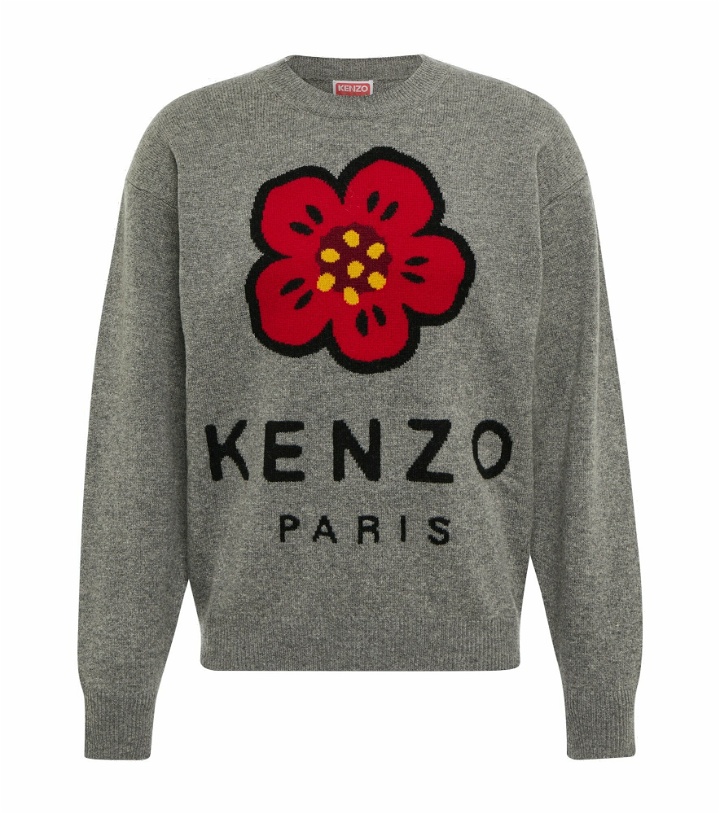 Photo: Kenzo - Boke Flower jacquard wool sweater