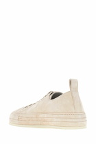 Ann Demeulemeester Skin Pink Suede Gert Sneakers