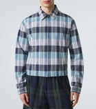 JW Anderson Checked cotton blouson jacket