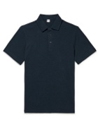 Aspesi - Cotton-Jersey Polo Shirt - Blue
