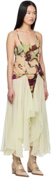 Collina Strada Green Magnolia Maxi Dress