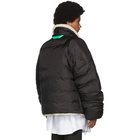 A. A. Spectrum Black Down Buckle Yifu Jacket