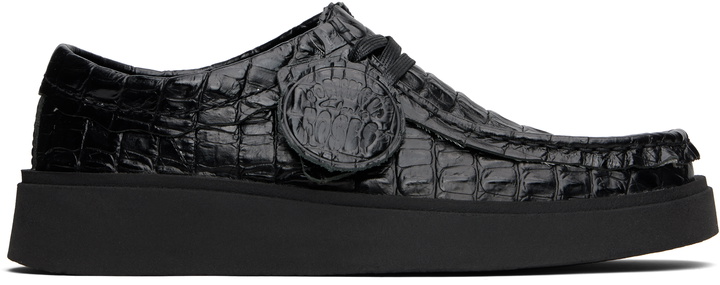 Photo: Martine Rose Black Clarks Edition Torview Derbys