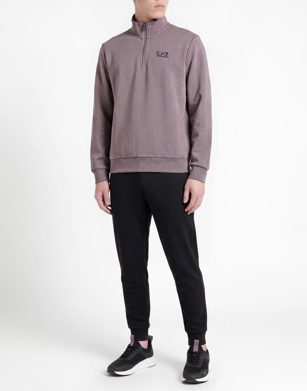 Ea7 Mens Sweatshirt in Grey