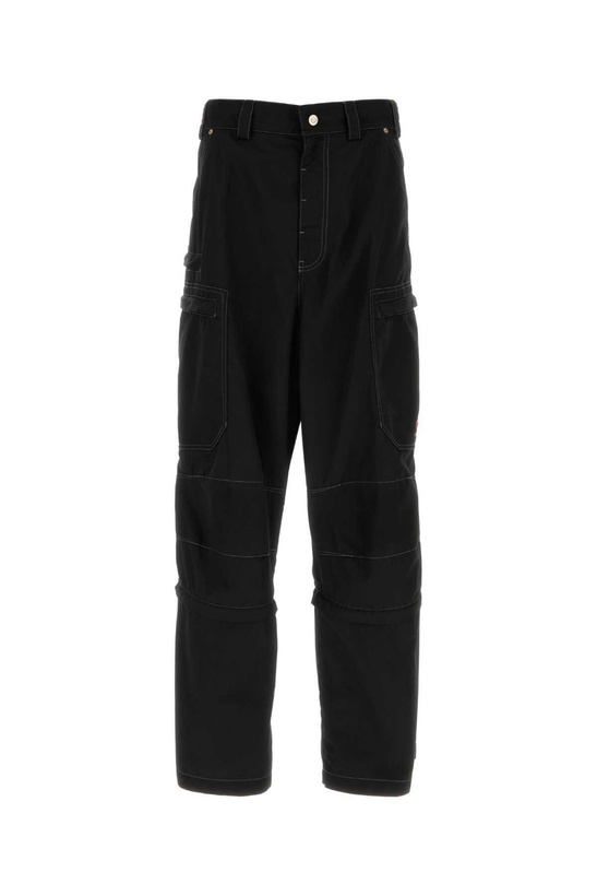 Photo: Balenciaga Black Cotton Cargo Pant