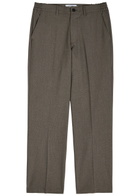 Wax London Bayham Houndstooth Tapered-leg Trousers Brown
