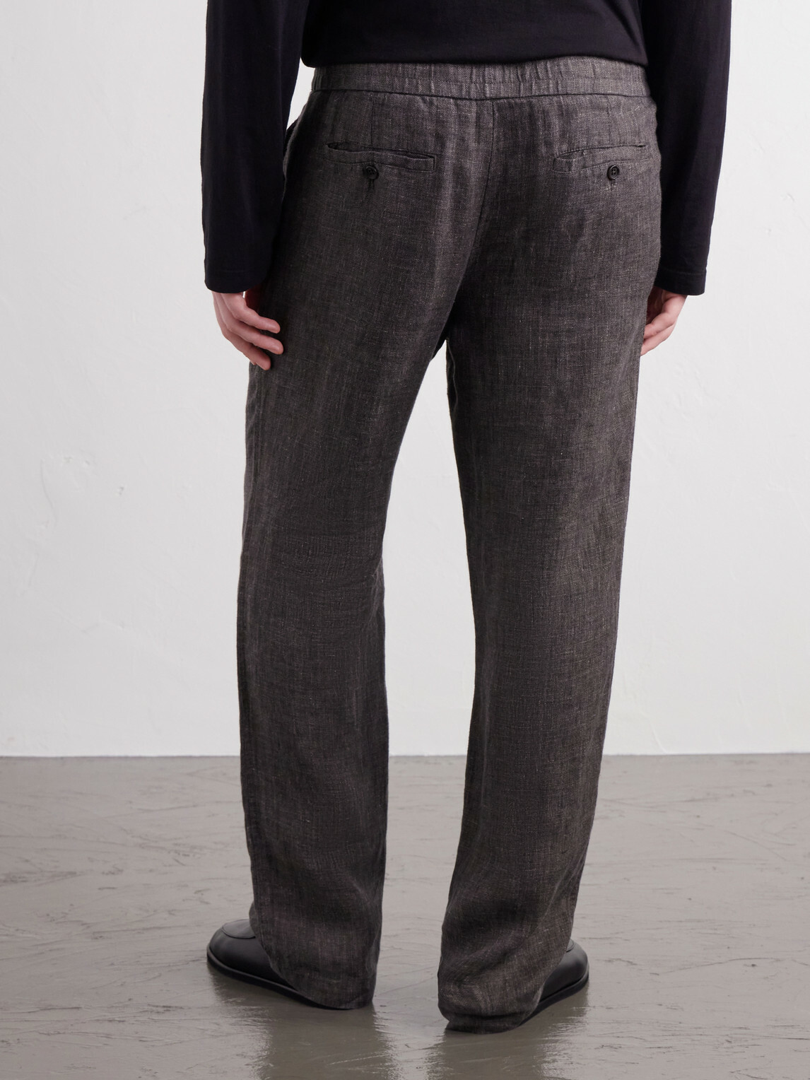 James Perse - Straight-Leg Linen Suit Trousers - Brown
