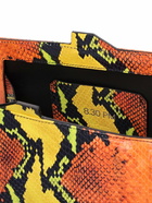 THE ATTICO - 8:30 Pm Snake Printed Leather Clutch