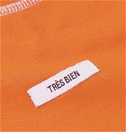 Très Bien - Logo-Appliquéd Loopback Cotton-Jersey Sweatshirt - Orange