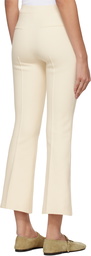 High Sport Off-White Kick Trousers