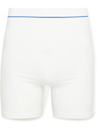 Hamilton And Hare - Stretch-Jersey Boxer Shorts - White