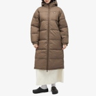 Dickies Women's Alatna Long Puffer Coat in Mushroom