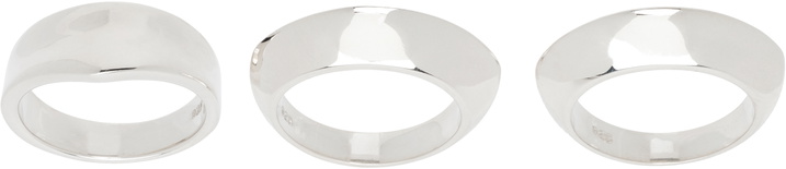 Photo: Sophie Buhai Disc & Dimple Ring Set