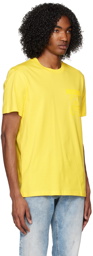 Moschino Yellow Printed T-Shirt